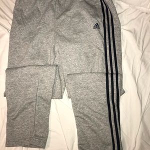 Gray Adidas Sweatpants